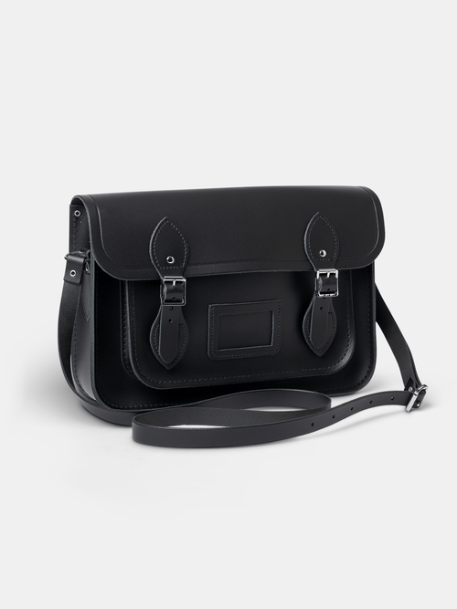 The 13 Inch Satchel - Black - Cambridge Satchel