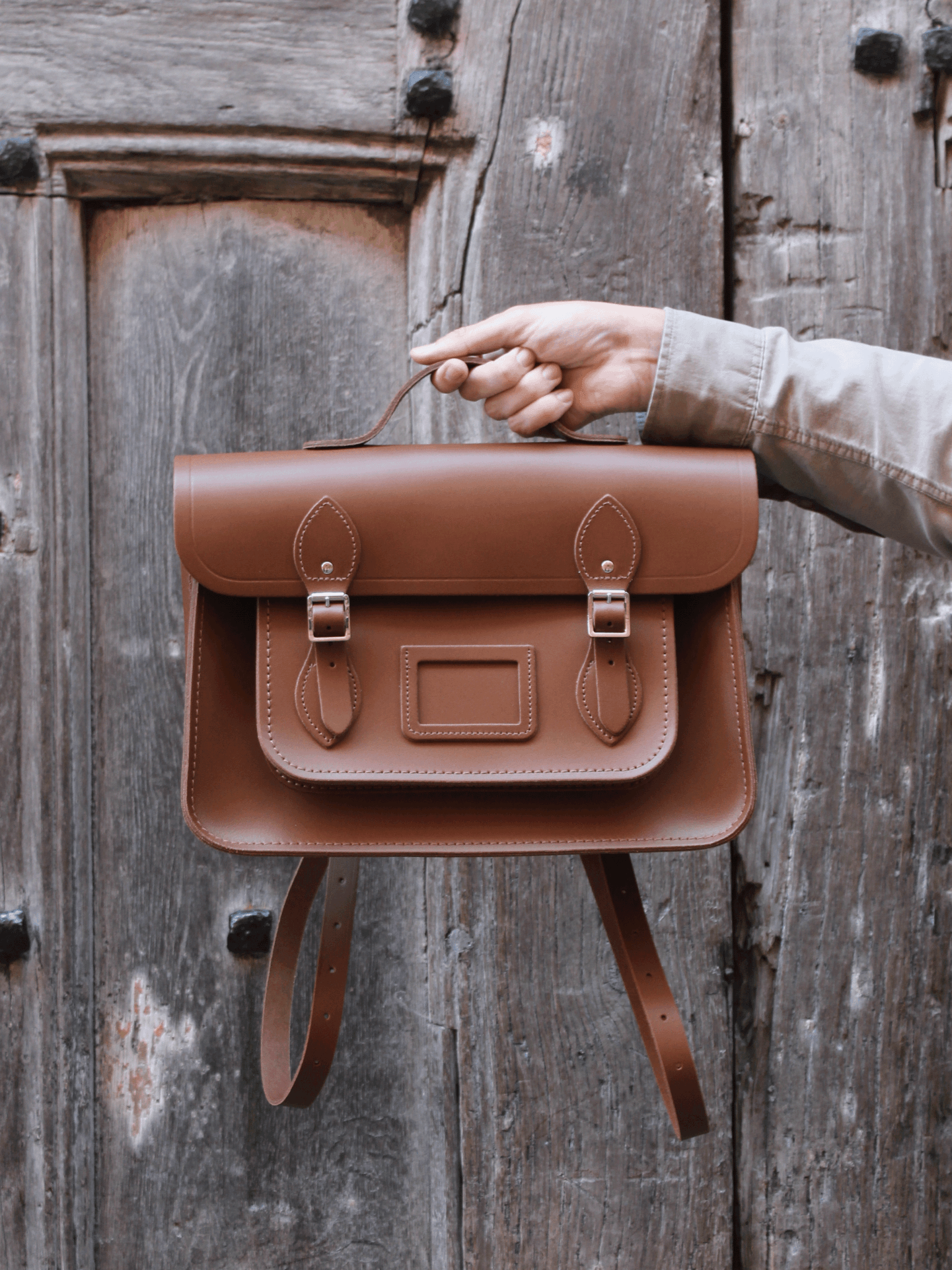 Vintage satchel backpack hot sale