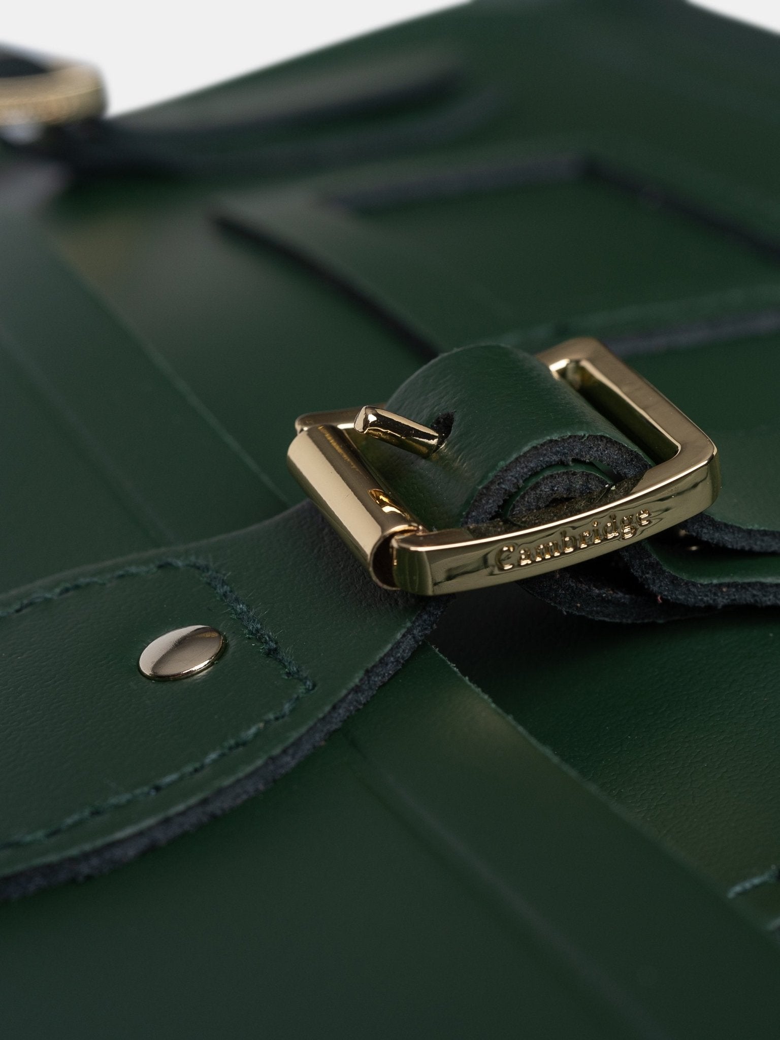 The 15 Inch Batchel - Racing Green - Cambridge Satchel