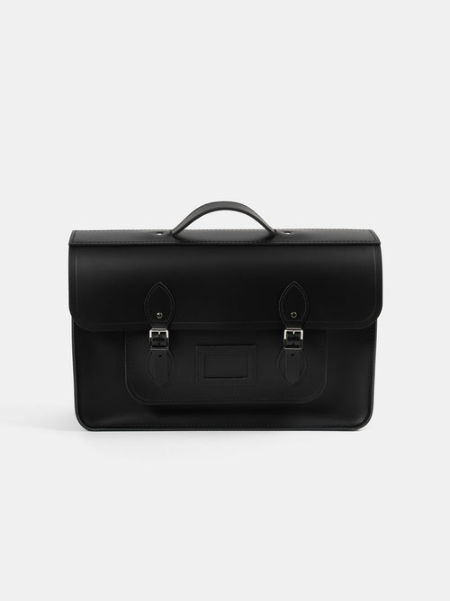 The 16.5 Inch Batchel - Black - The Cambridge Satchel Co.