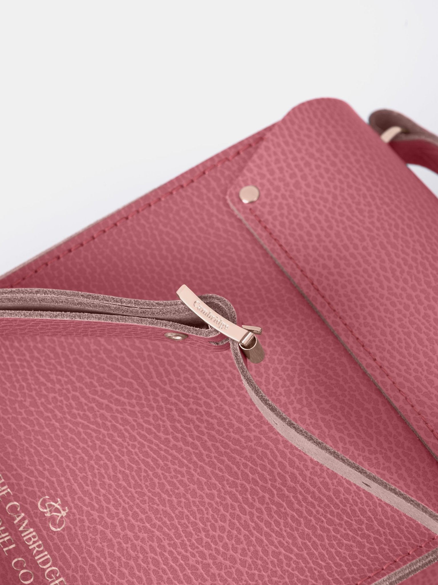 The Binocular Bag - Rose Matte Celtic Grain