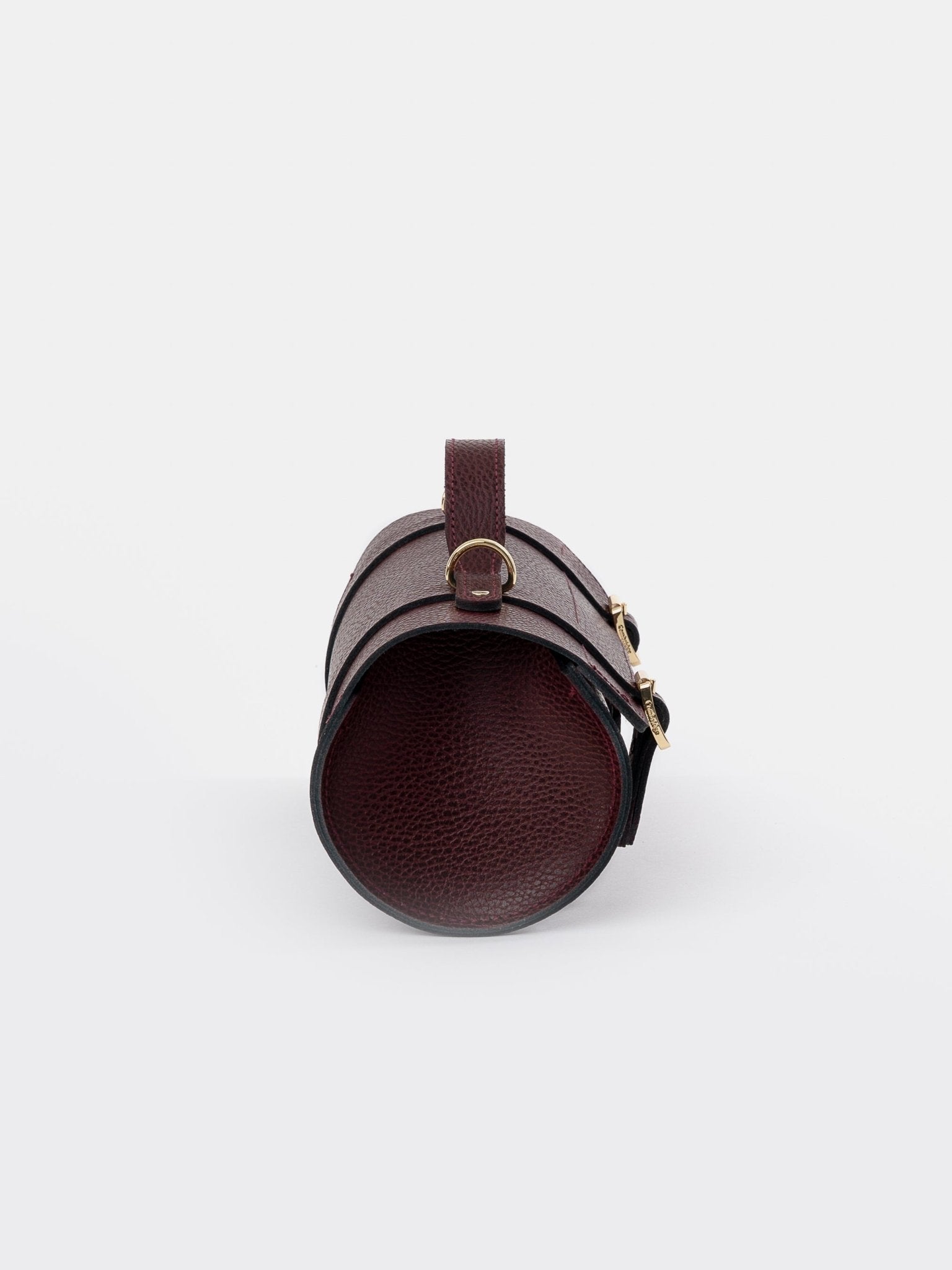 The Bowls Bag - Oxblood Celtic Grain - Cambridge Satchel