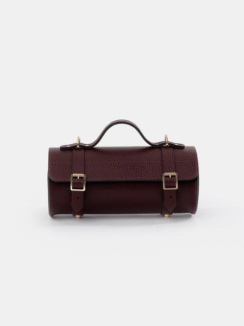 The Bowls Bag - Oxblood Celtic Grain - Cambridge Satchel