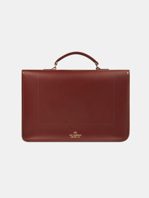 The Briefcase - Brandy - The Cambridge Satchel Co.
