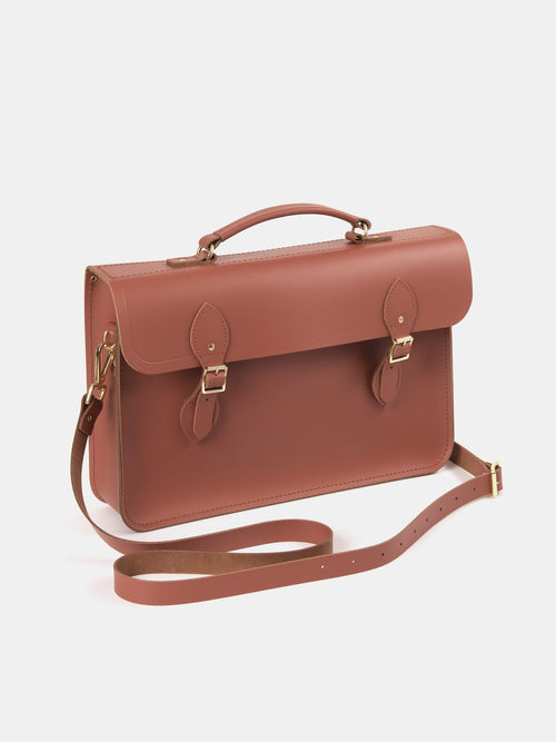 The Briefcase - Conker - The Cambridge Satchel Co.