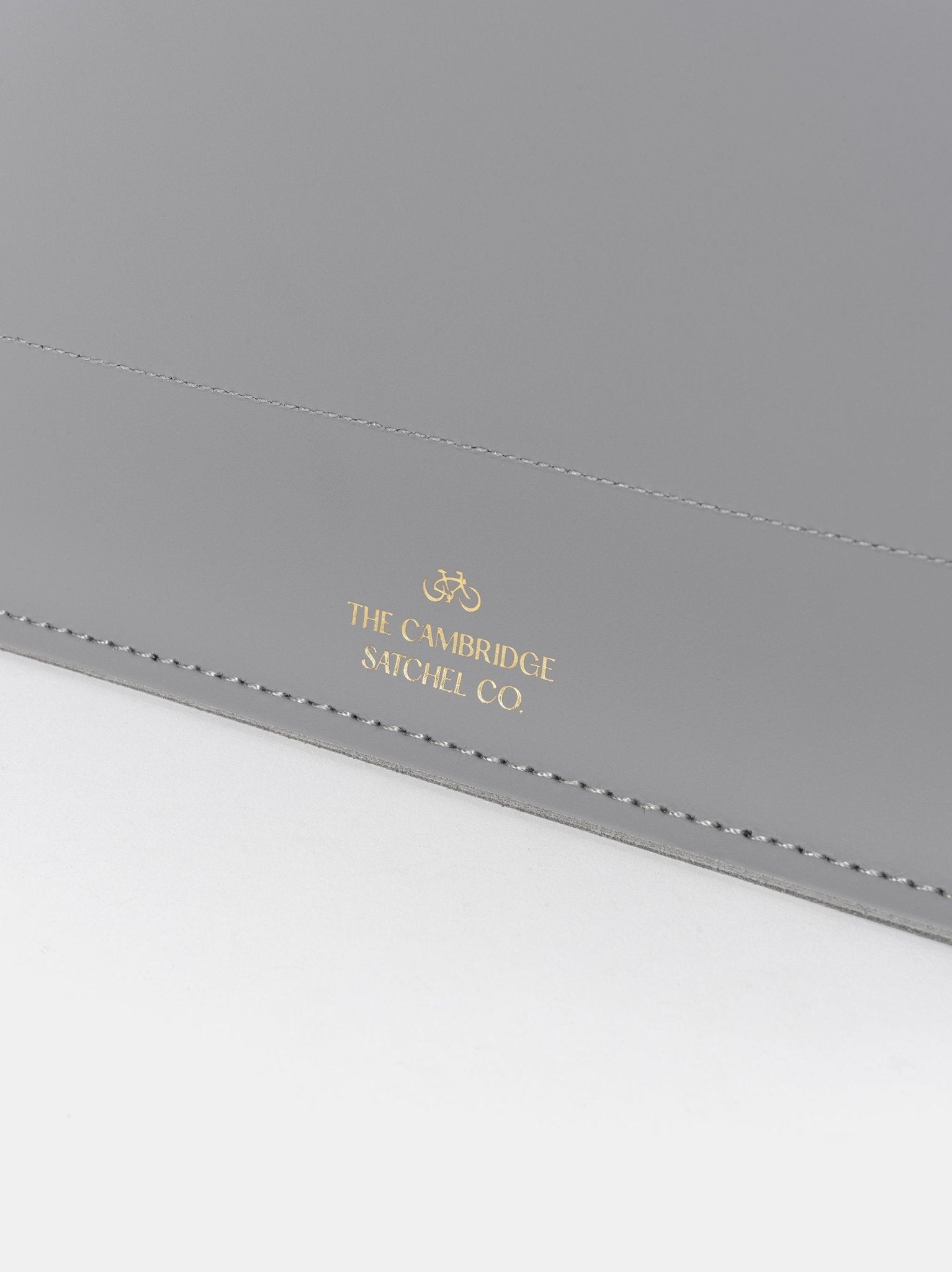 The Briefcase - Slate Grey Matte - The Cambridge Satchel Co.