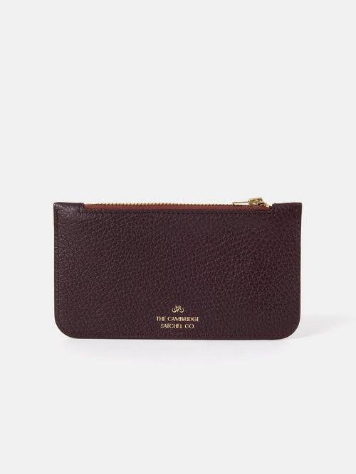 The Coin Purse - Bordeaux Calf Grain