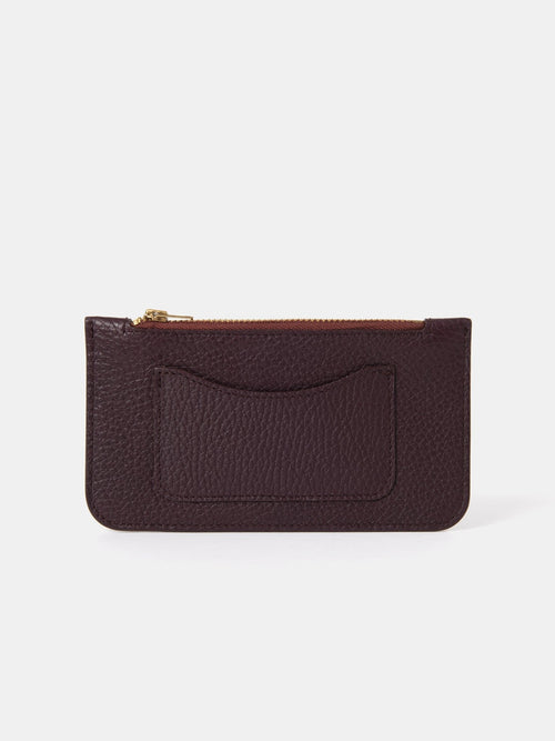 The Coin Purse - Bordeaux Calf Grain