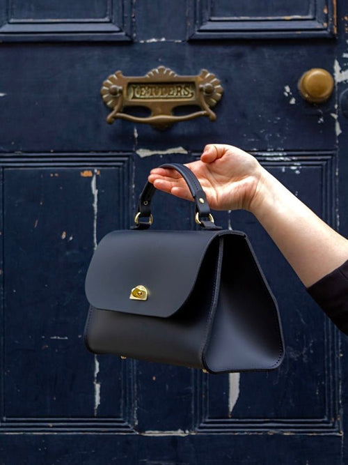 The Daisy - Navy - Cambridge Satchel