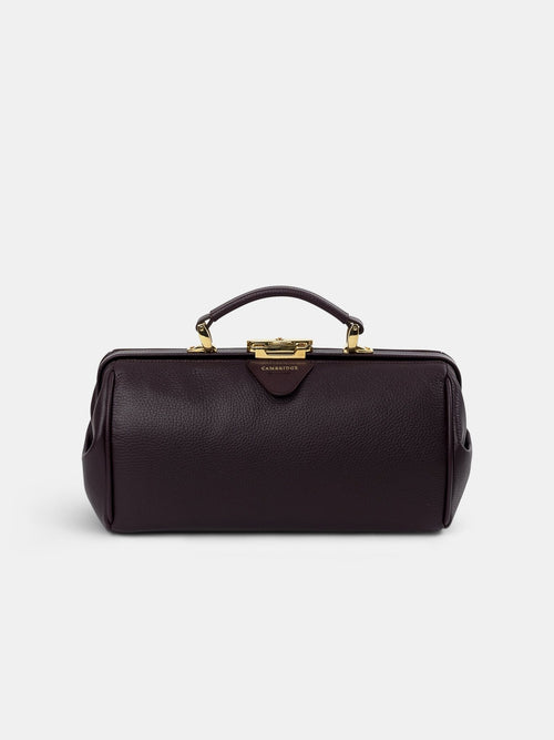 The Doctor's Bag - Bordeaux Calf Grain - Cambridge Satchel