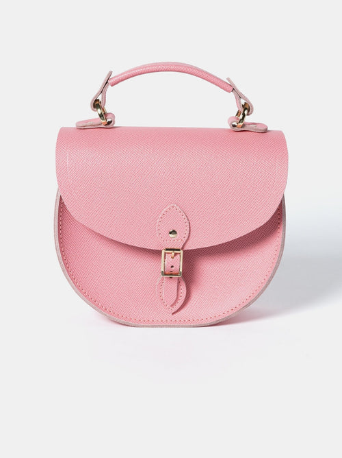 The Isla - Salmon Pink Saffiano - The Cambridge Satchel Co.