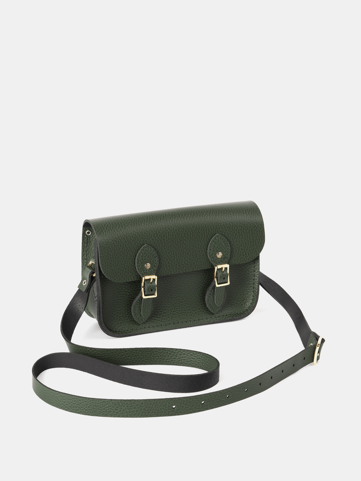 The Little One - Racing Green Celtic Grain - Cambridge Satchel