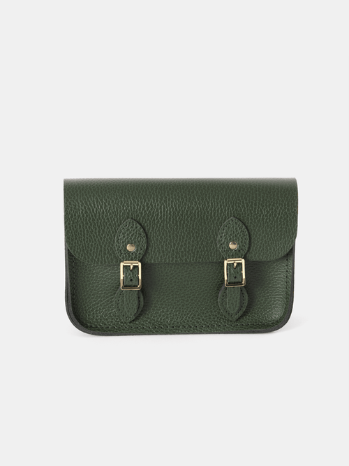 The Little One - Racing Green Celtic Grain - Cambridge Satchel