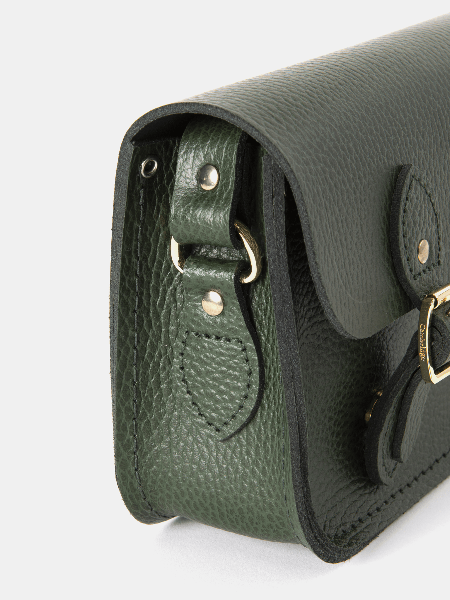 The Little One - Racing Green Celtic Grain - Cambridge Satchel