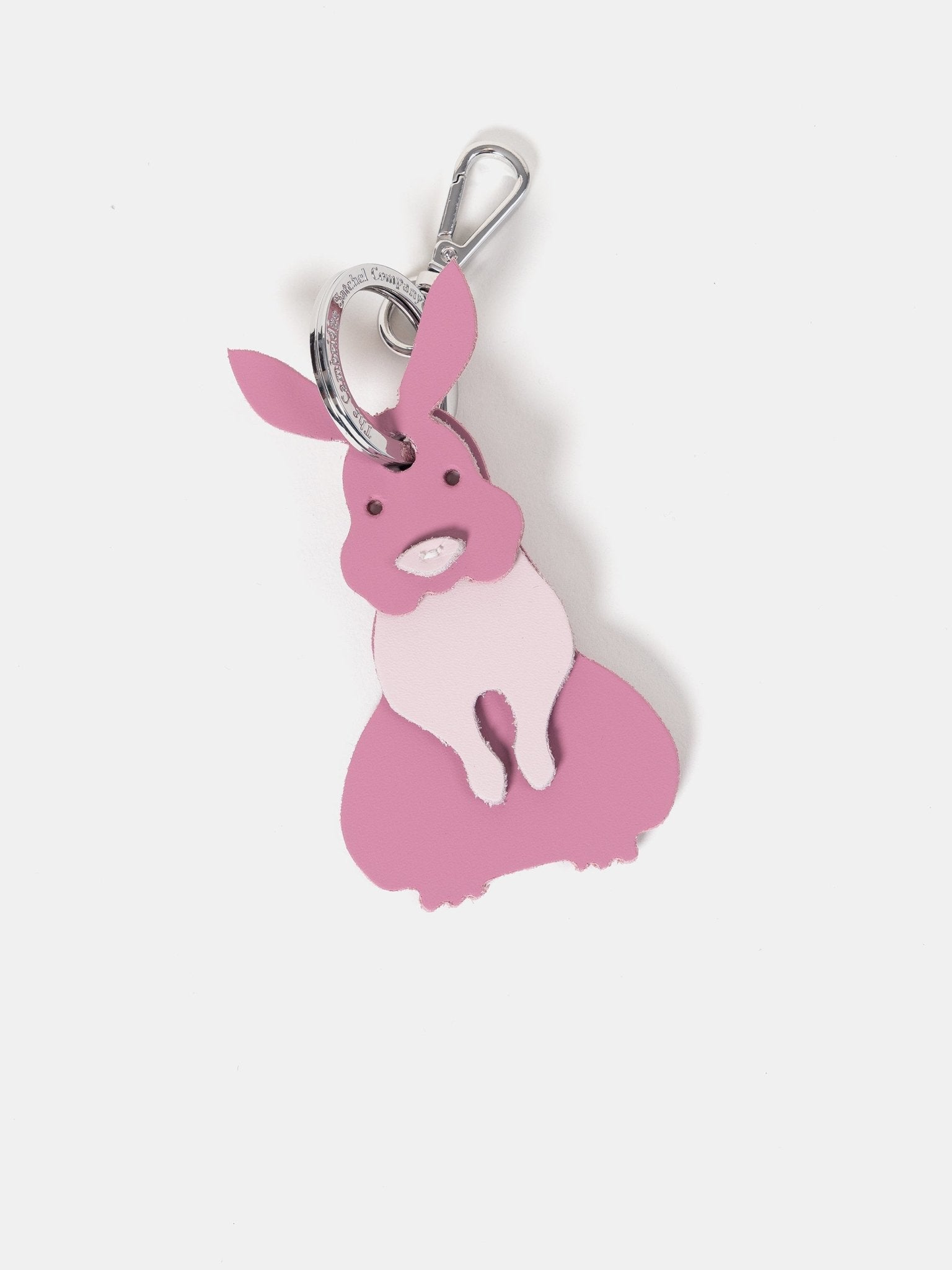 The Rabbit Charm - Rose Matte & Dusky Rose