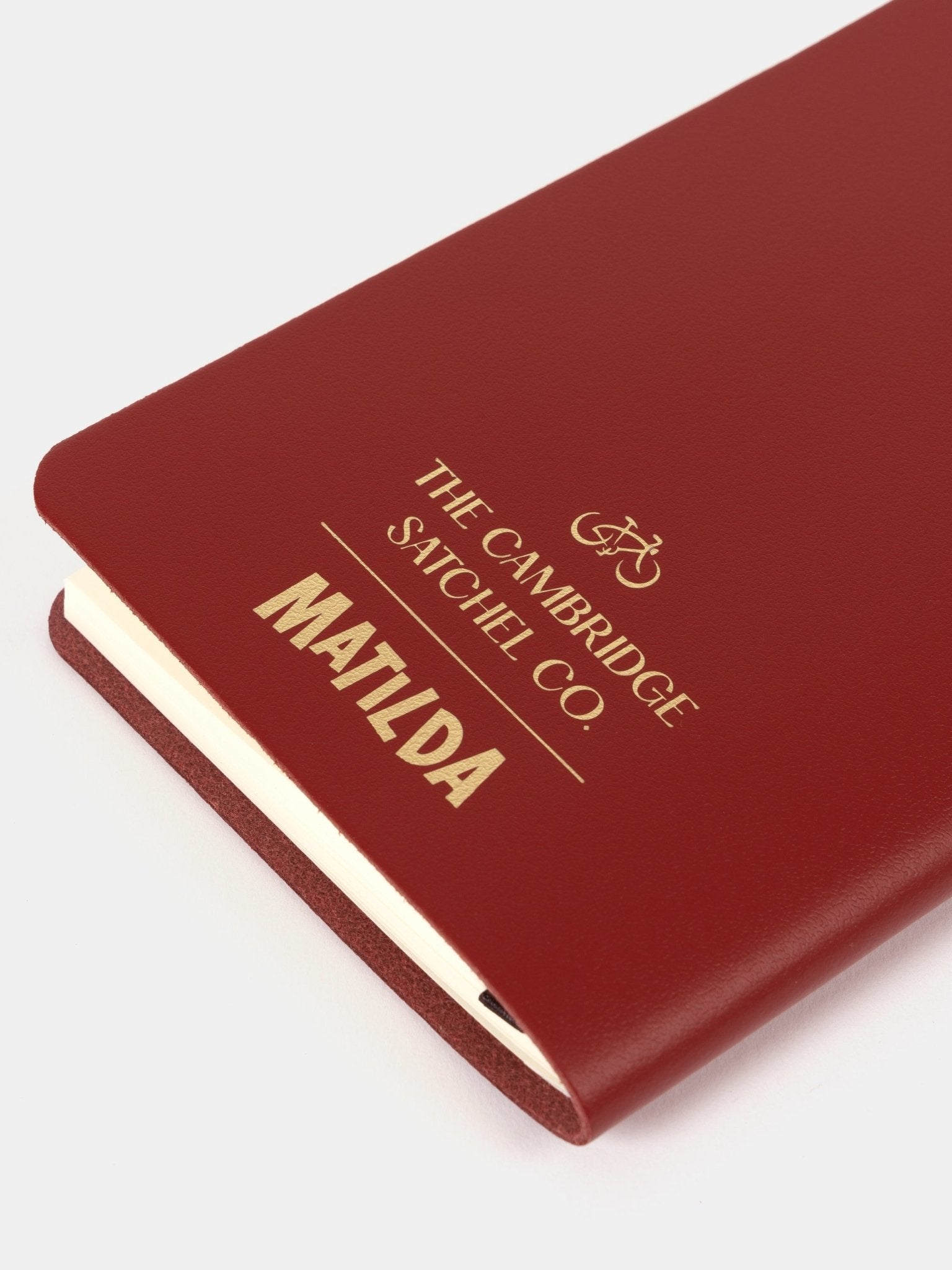 The Matilda A6 Notebook - Red