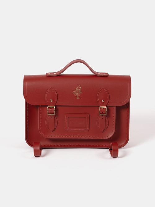 The Matilda Batchel Backpack - Red