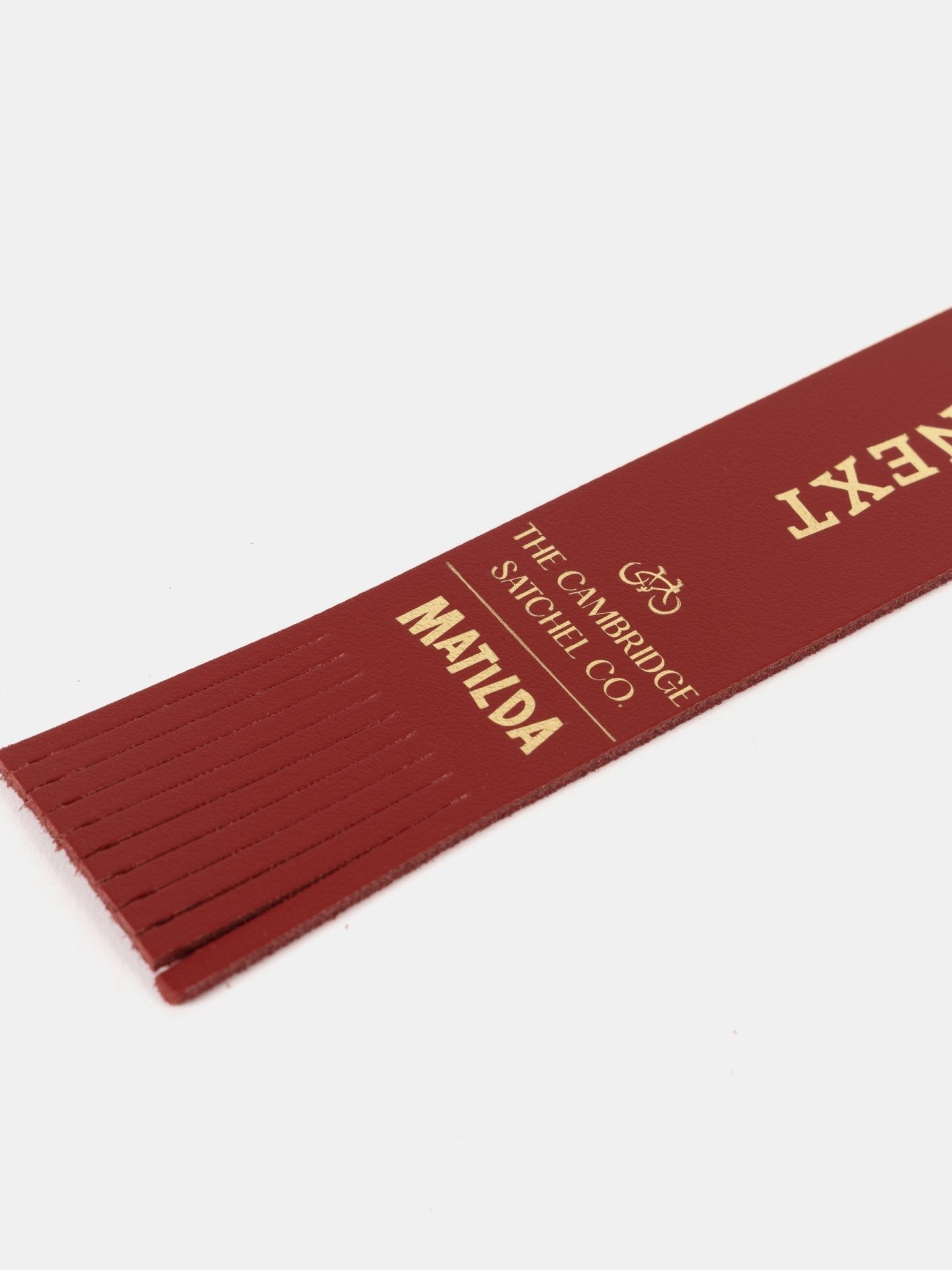 The Matilda Bookmark - Red