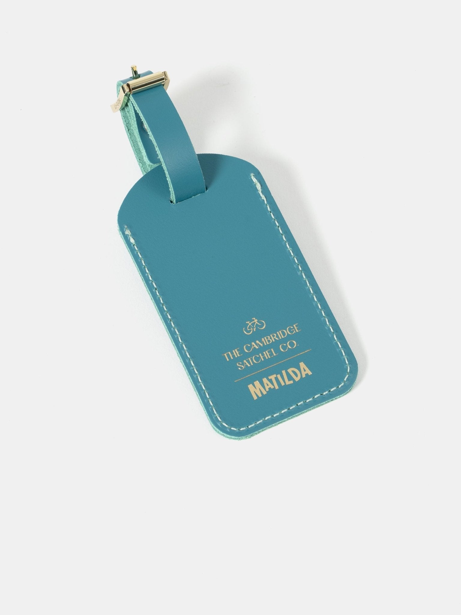 The Matilda Luggage Tag - Aqua