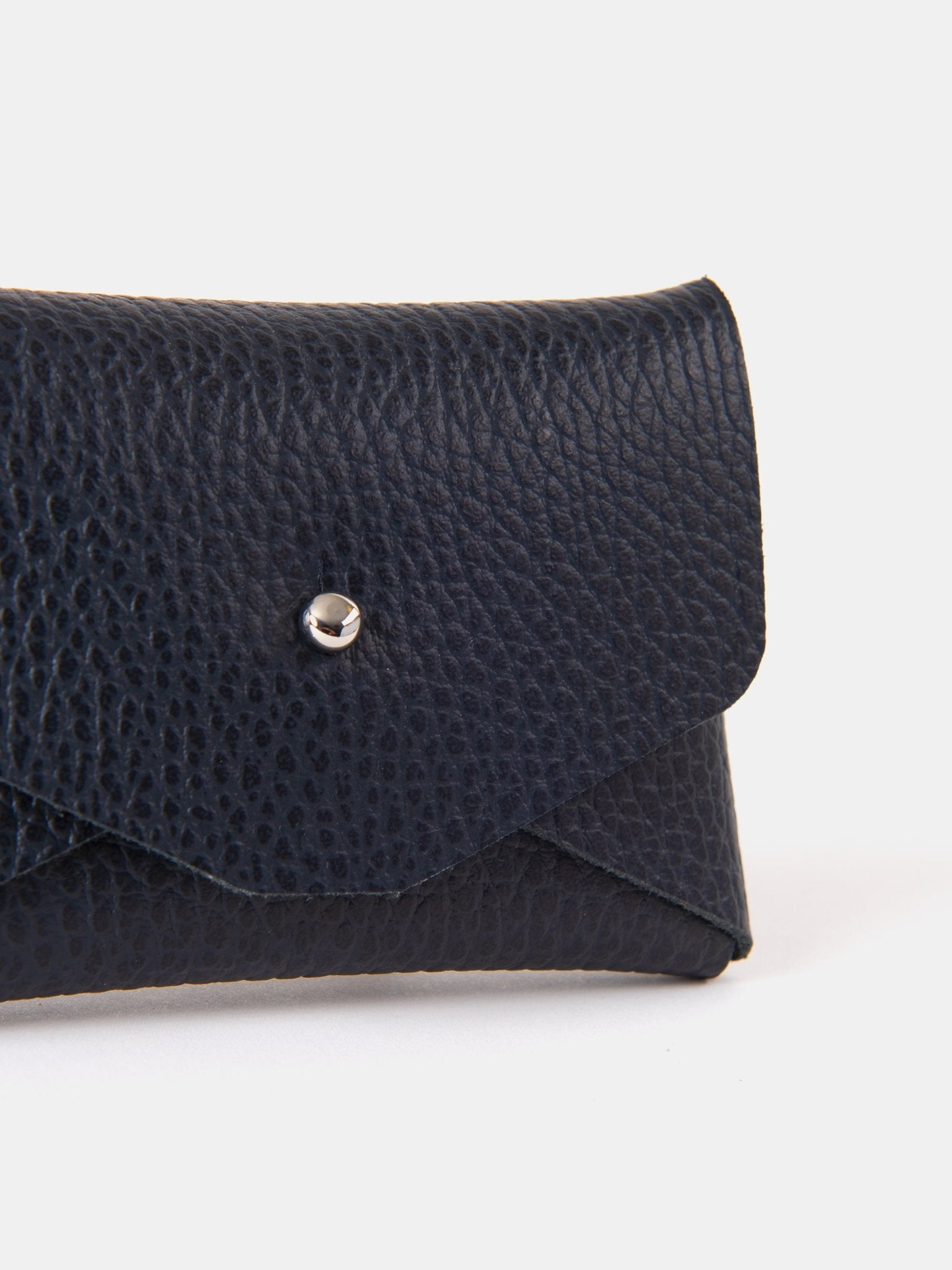 Leather Coin Purse Navy Cambridge Satchel - Main Image