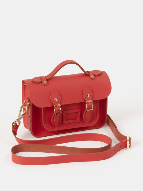 The Mini - Rouge Matte - The Cambridge Satchel Co.