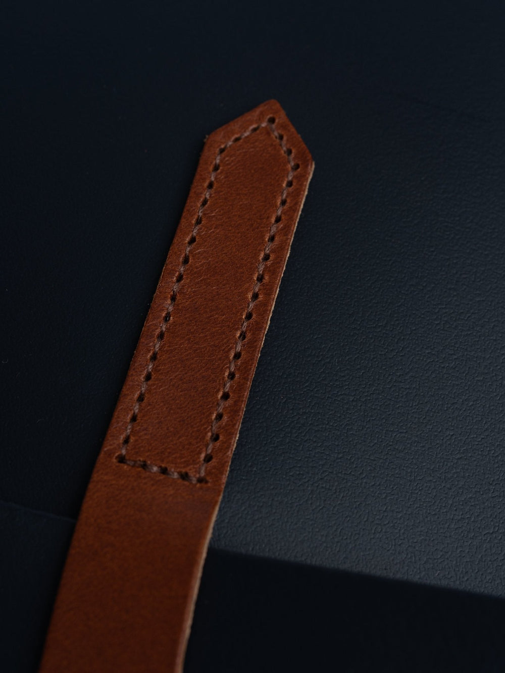 The Music Case - Navy & Tan - Cambridge Satchel