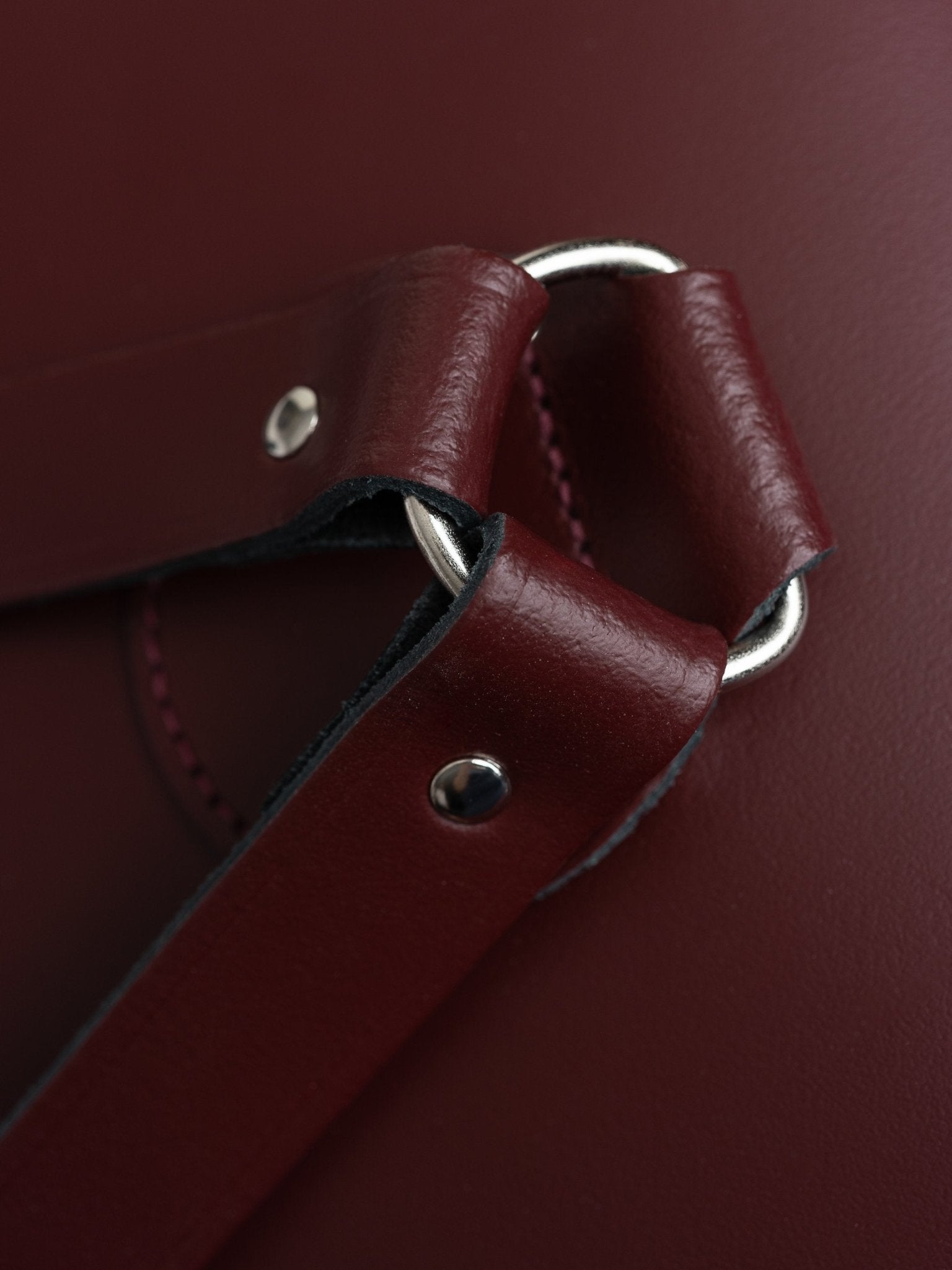 The Portrait Backpack - Oxblood - Cambridge Satchel