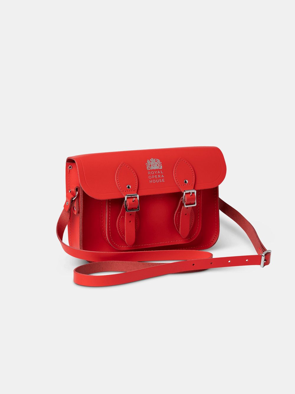 The Royal Opera House 11 Inch Satchel - ROH Red - The Cambridge Satchel Company UK Store
