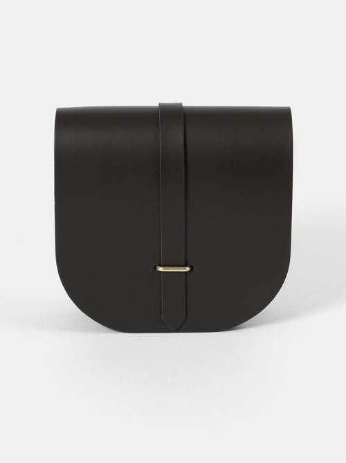 The Saddle Bag - Dark Brown - The Cambridge Satchel Co.