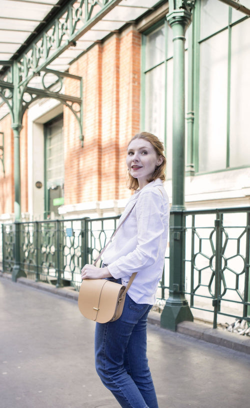 The Saddle Bag - Safari Sand - The Cambridge Satchel Co.