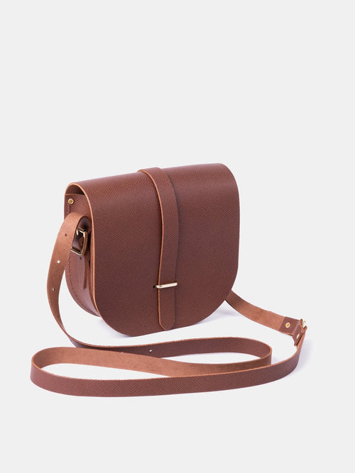 The Saddle Bag - Vintage Saffiano - The Cambridge Satchel Co.