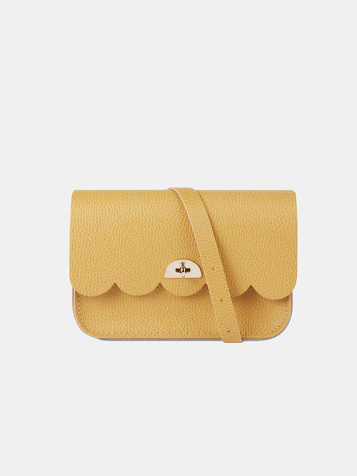 The Small Cloud Bag - Matte Indian Yellow Grain - The Cambridge Satchel Company UK Store
