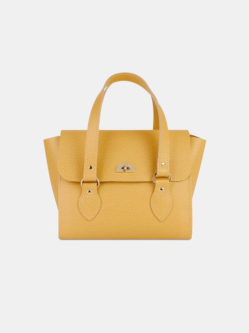 The Small Emily - Indian Yellow Celtic Grain - The Cambridge Satchel Company UK Store