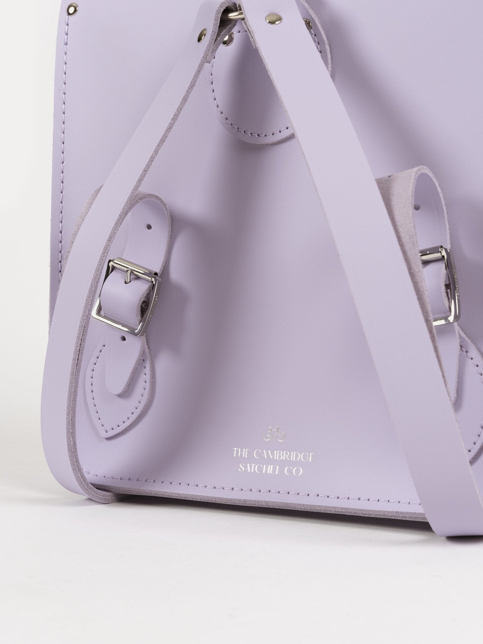 The Small Portrait Backpack - English Lavender - The Cambridge Satchel Co.