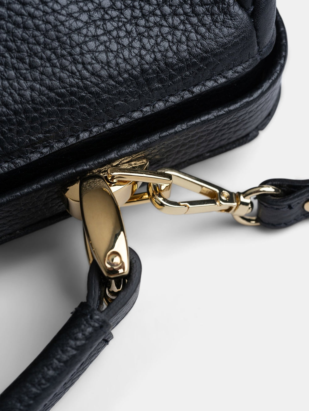 The Sophie - Midnight Black Calf Grain - Cambridge Satchel