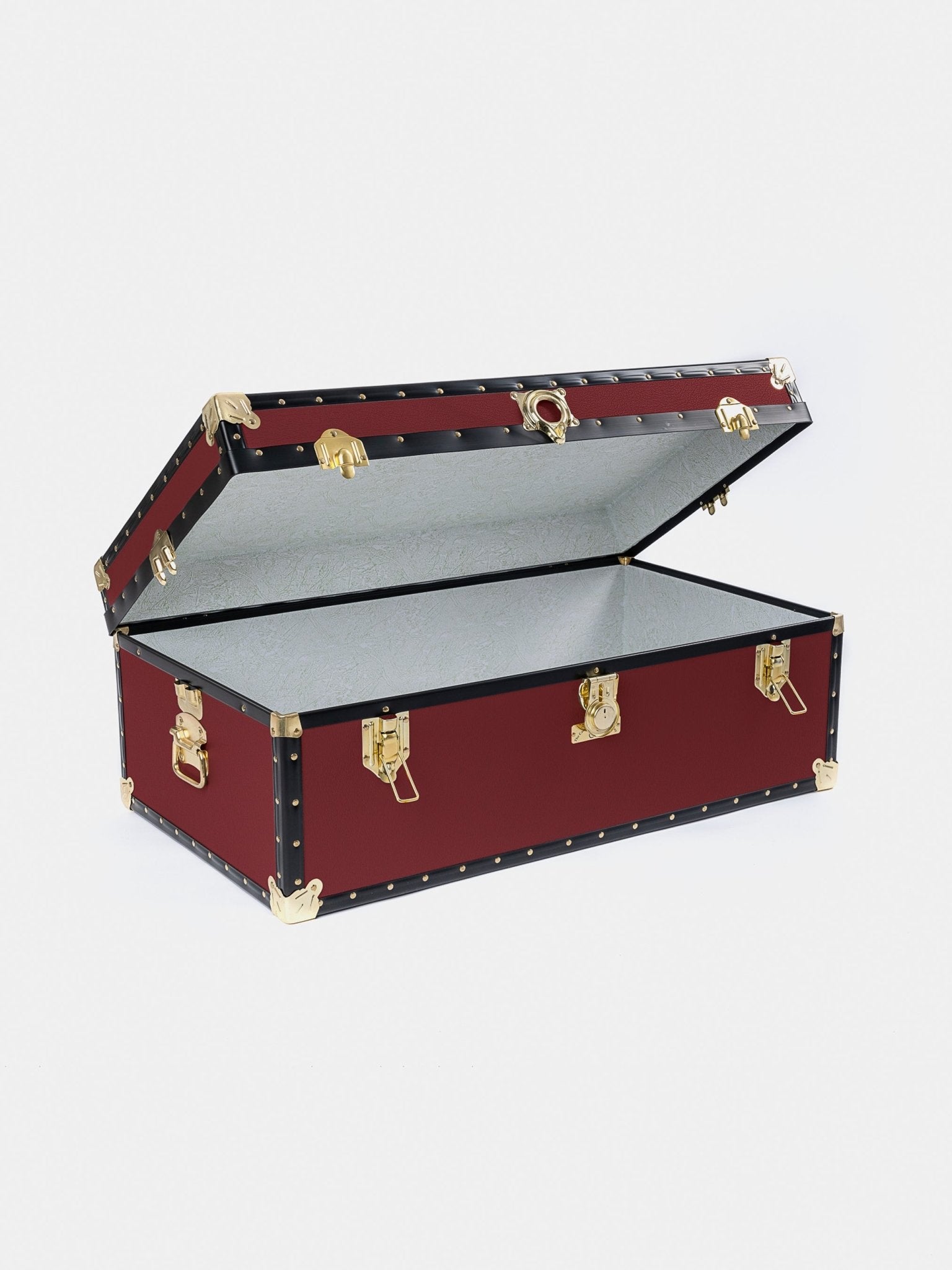 The Steamer Trunk - Burgundy - The Cambridge Satchel Company UK Store