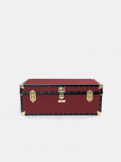 The Steamer Trunk - Burgundy - The Cambridge Satchel Company UK Store