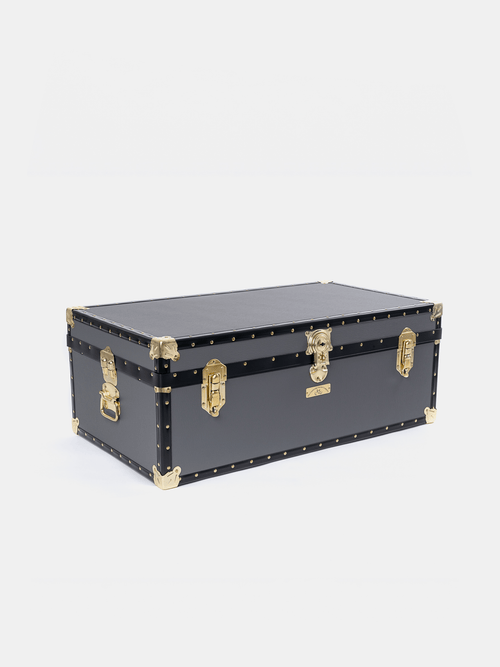 The Steamer Trunk - Charcoal - The Cambridge Satchel Company UK Store