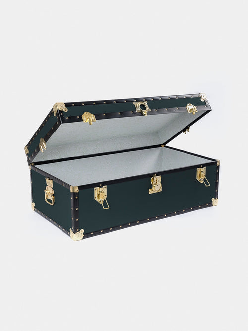 The Steamer Trunk - Forest Green - The Cambridge Satchel Company UK Store