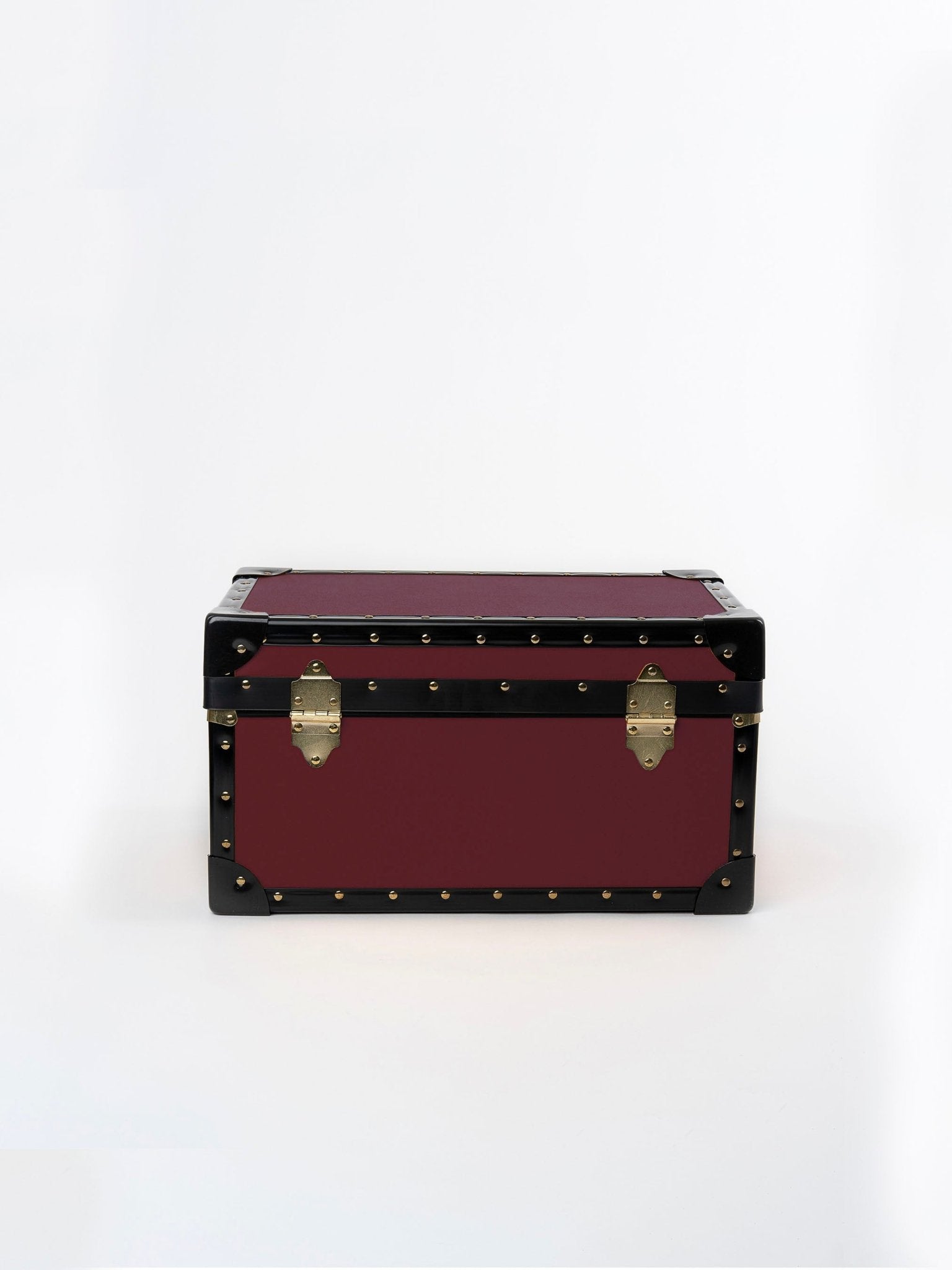 Leather PVC Treasure Trunk - Burgundy | Cambridge Satchel